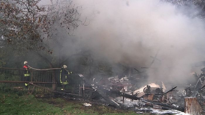 Brand bei R&uuml;digsdorf