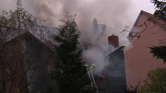 Brand in der Altstadt