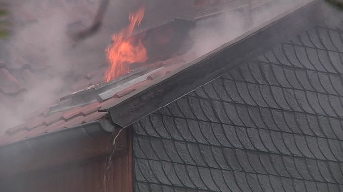 Brand in der Altstadt