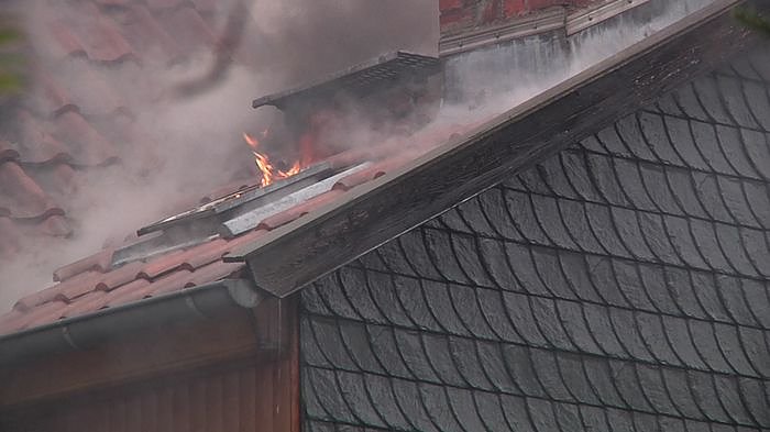 Brand in der Altstadt