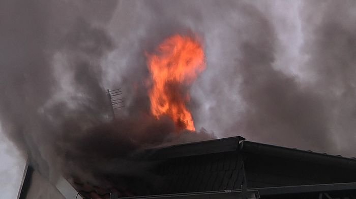 Brand in der Altstadt