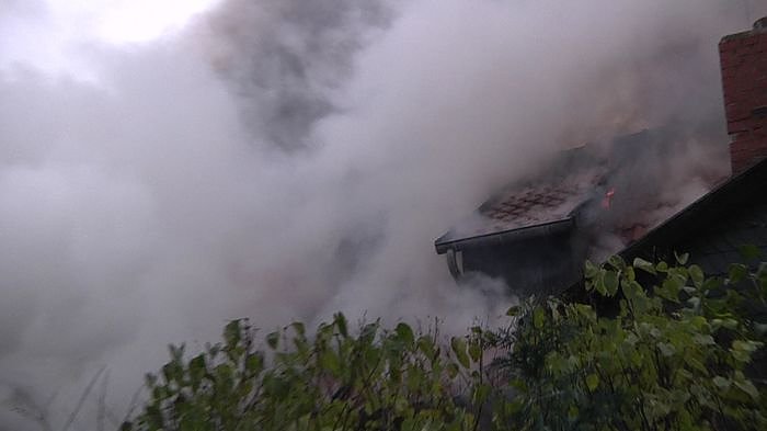 Brand in der Altstadt