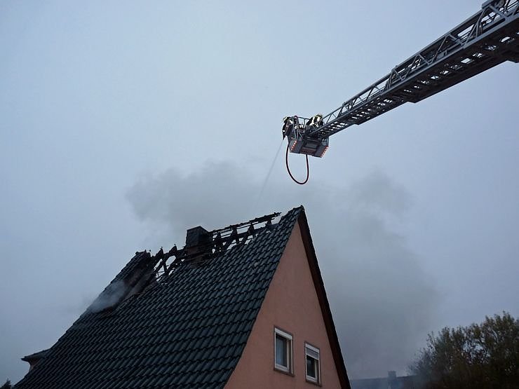 Wohnhausbrand Hospitalstra&szlig;e