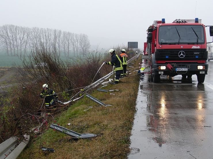 Unfall auf der A 38