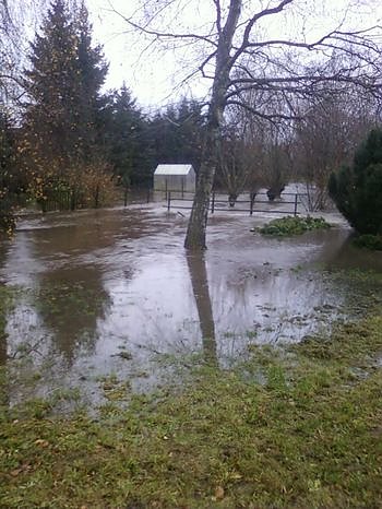 Hochwasser in Hohenstein