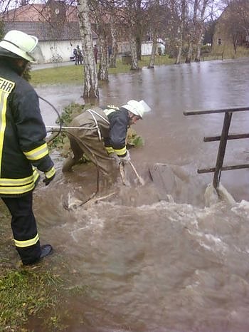 Hochwasser in Hohenstein