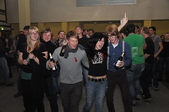 Rocken gegen Aids im Klubhaus