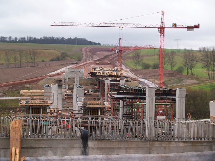 Rhintalbr&uuml;cke &uuml;ber die A 38