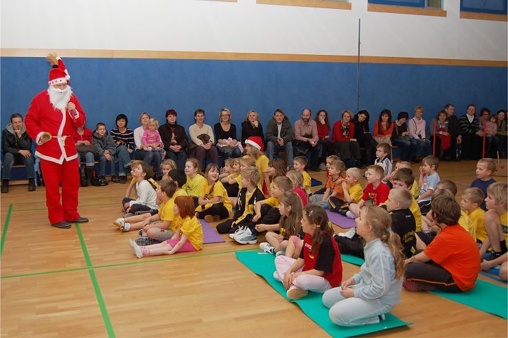 Sportliche Weihnachtsfeier