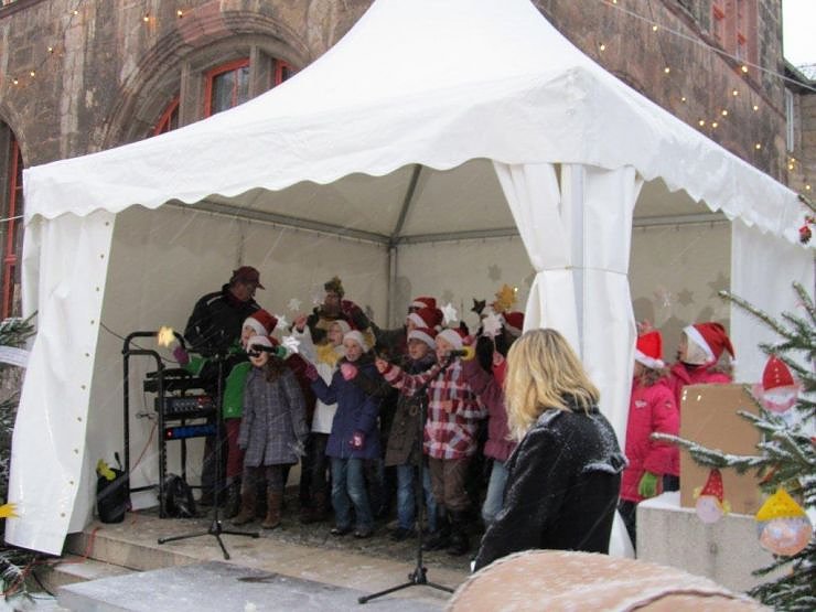 Auftritt im Flockentanz