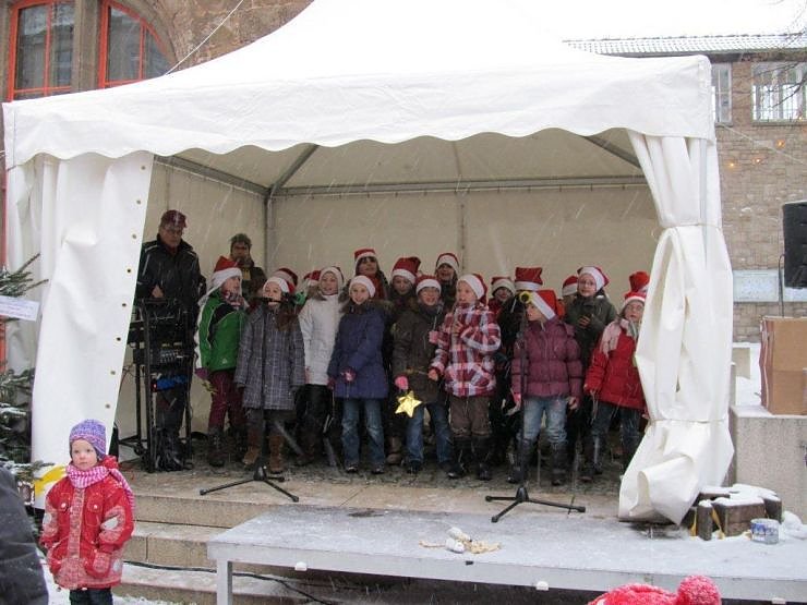 Auftritt im Flockentanz