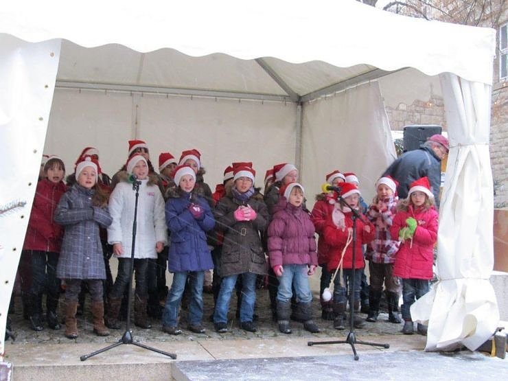 Auftritt im Flockentanz