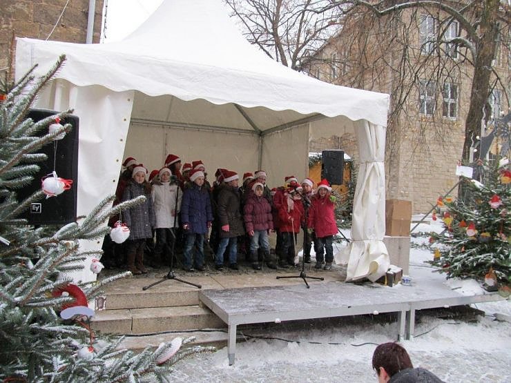 Auftritt im Flockentanz