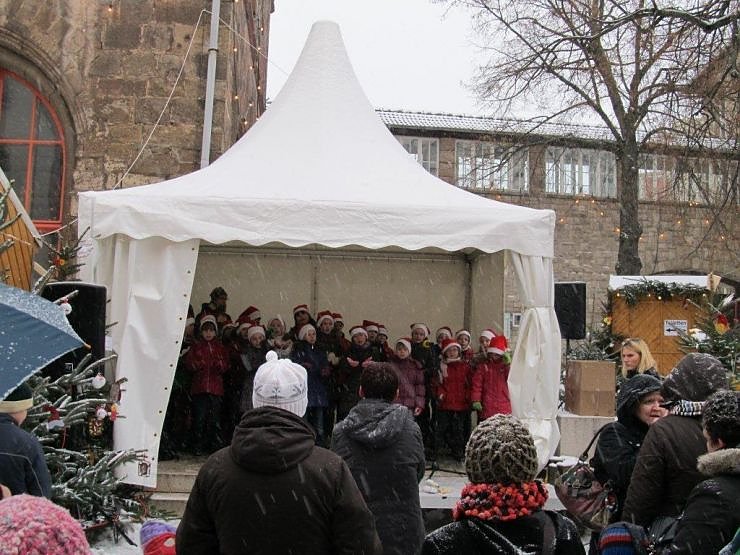 Auftritt im Flockentanz