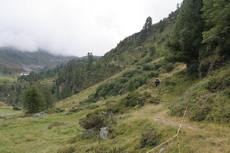 hinauf zum Fl&uuml;elapass