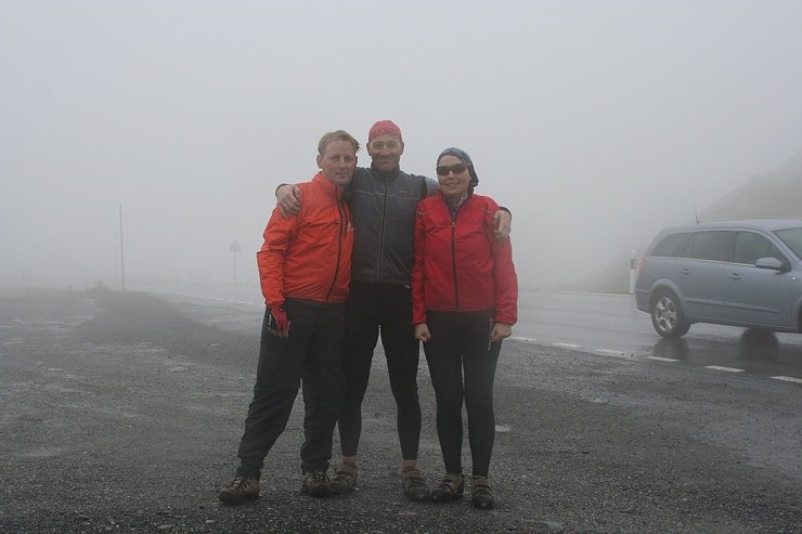 Fl&uuml;elapass � es war kalt