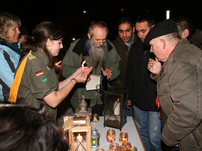 100 Lichter verschenkt