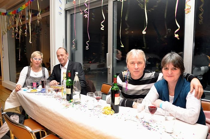 Silvester im VW Autohaus