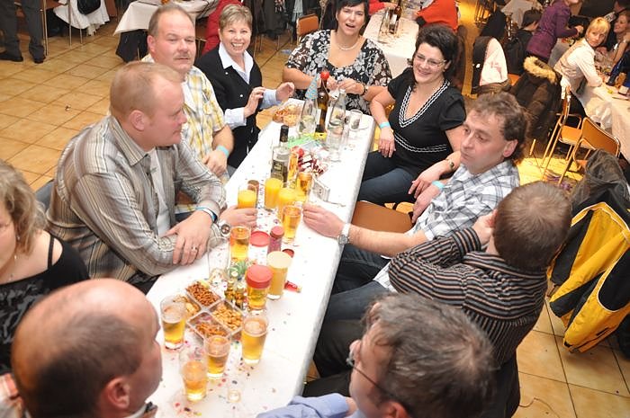 Silvester im VW Autohaus