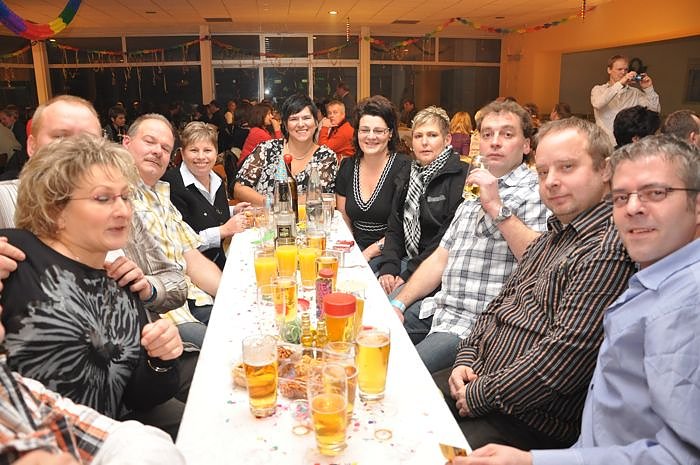 Silvester im VW Autohaus