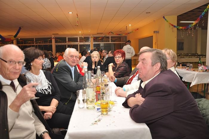 Silvester im VW Autohaus