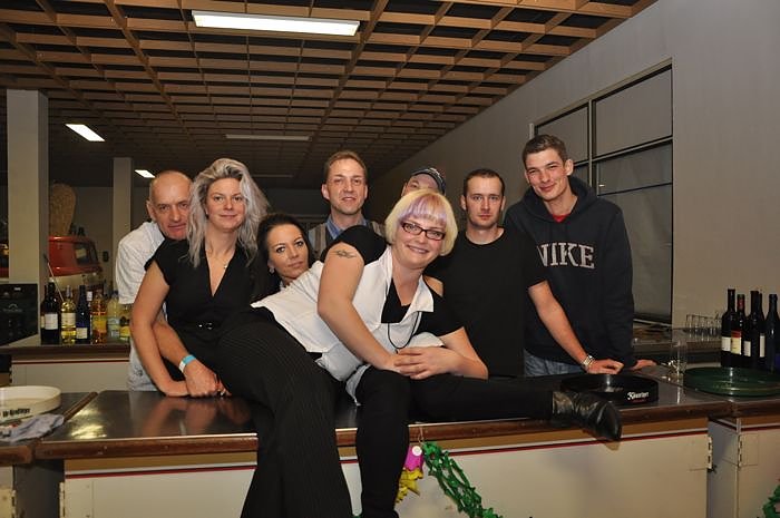 Silvester im VW Autohaus