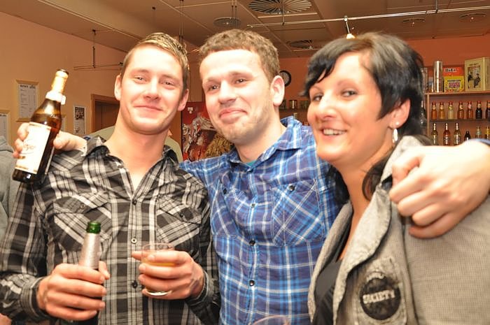 Erste Party im Klubhaus 2011