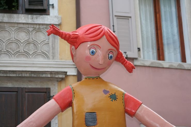 Pippi Langstrumpf in Riva del Garda