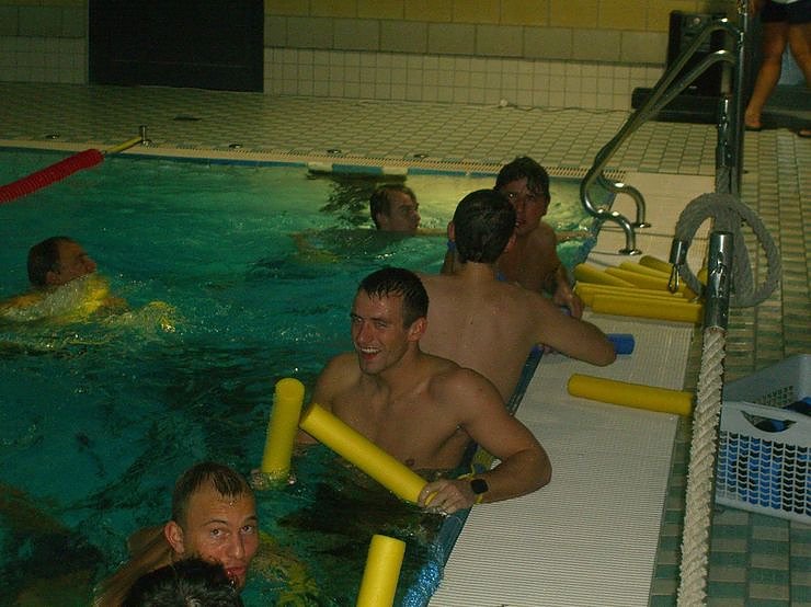 Fu&szlig;ball im Badehaus?