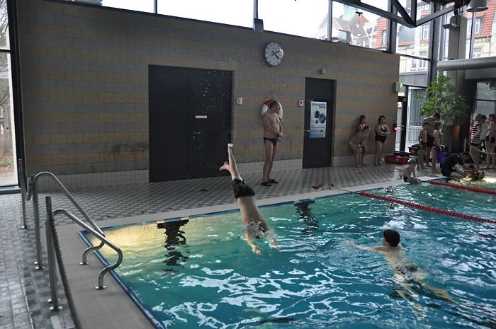 Mega Poolparty im Badehaus