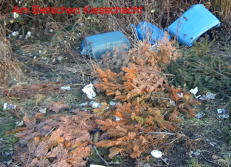 M&uuml;ll statt Sonnenuntergang