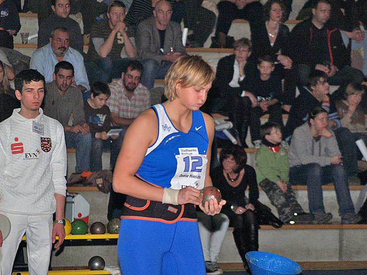 Faszination Kugelstoss-Indoor