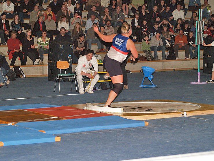 Faszination Kugelstoss-Indoor