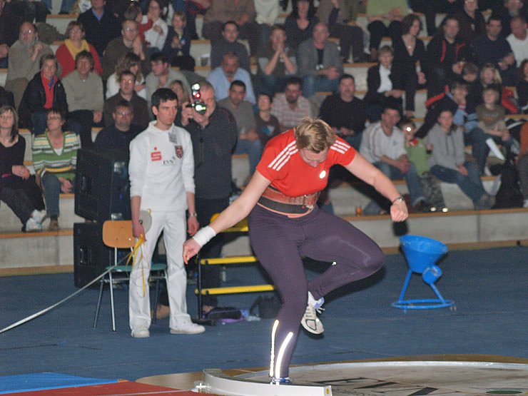 Faszination Kugelstoss-Indoor