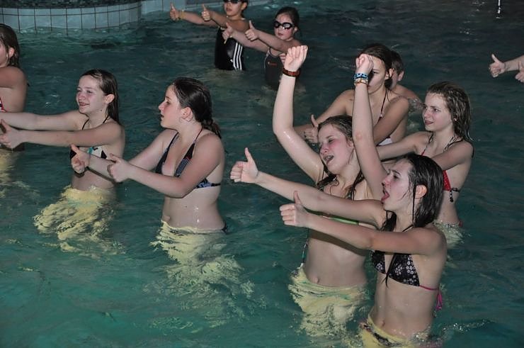 Badehausparty mit AquaMovie